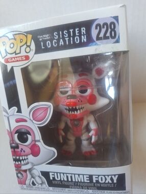 Funko Pop! Games: FUNTIME FOXY #228 Five Nights at Freddy's Vinyl Figurine